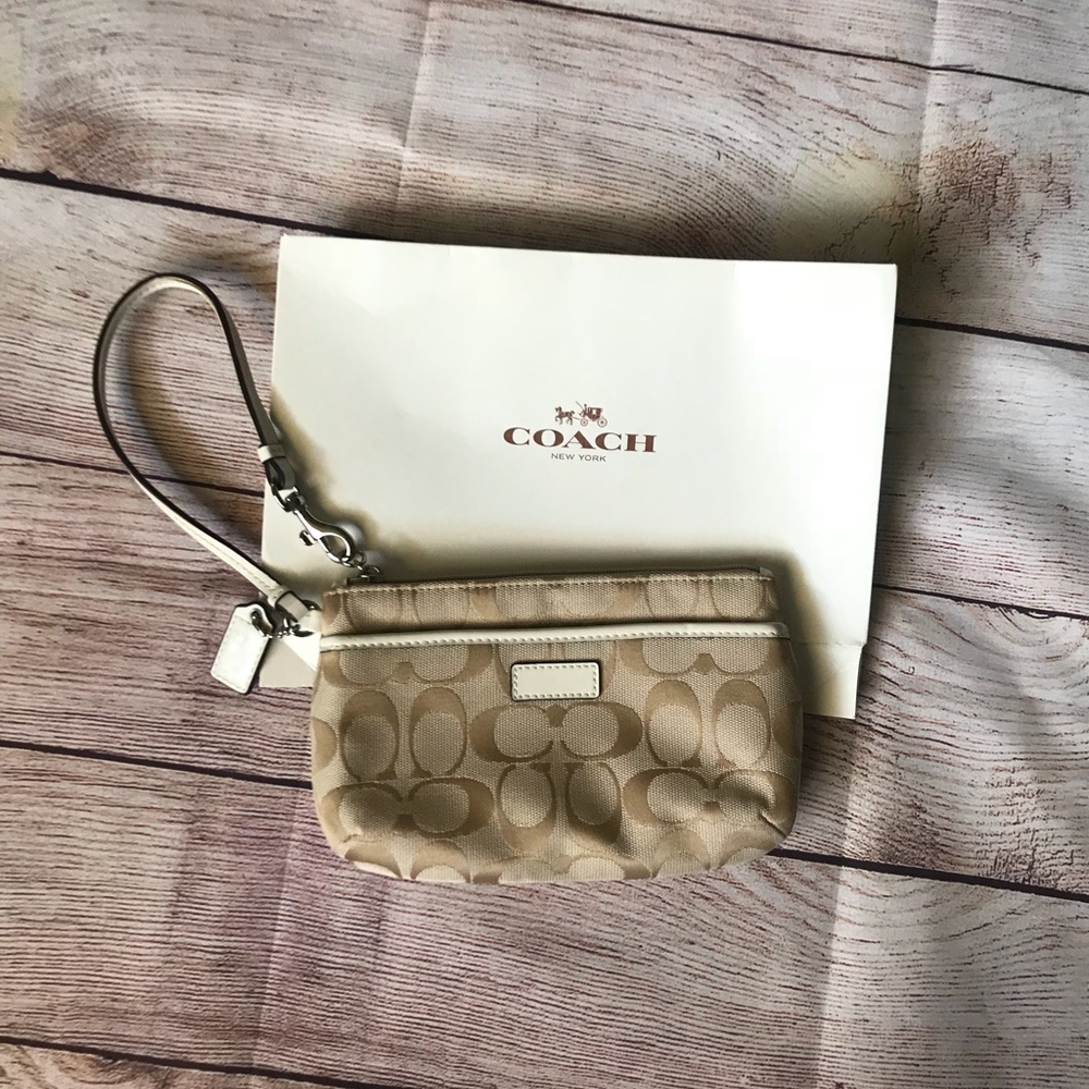 Coach wristlet